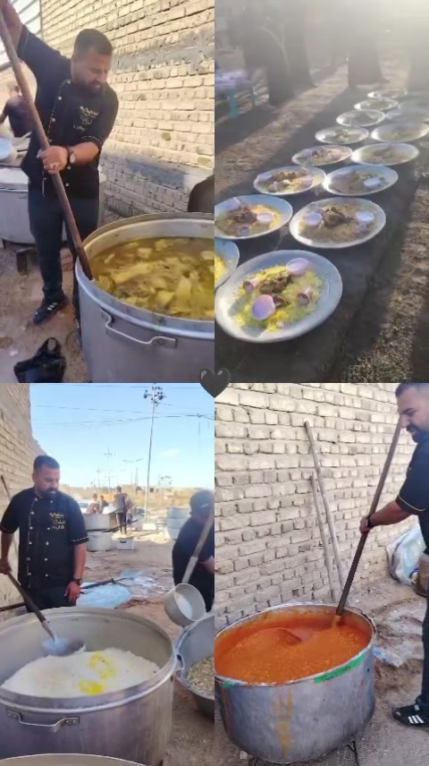 🏴 خُـدام الحُسـين (عليـه السـلام
​بمناسبة  شهر صفر

​مستعد وجميع الطبخ وشاورما لحم ودجاج  والمناسبات  في  الشهر صفر
                   في جميع المحافظات 
             ومتميز بطبخ والطعم والترتيب
 في منازلكم وإلى أصحاب المجالس والمواكب الحسينية.

           ​👨‍🍳 الشيف; علاء الربيعي

📞 للتواصـل: ***********
