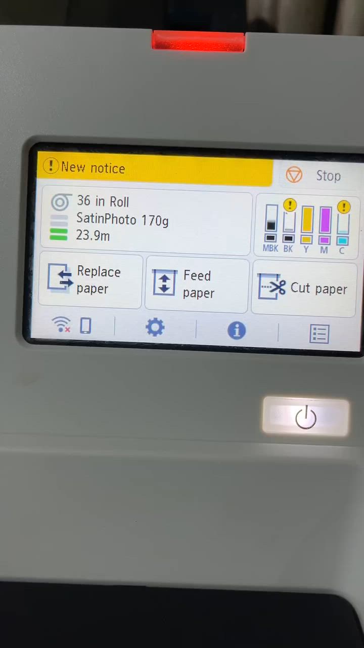 طابعة canon tm350 الشهيرة و الغنية عن التعريف
* طابعة احترافية كبيرة الحجم (Plotter) بعرض طباعة 36 إنج.

* دقة طباعة عالية تصل إلى 2400 × 1200 dpi.

* نظام أحبار أصلية 5 ألوان Pigment Ink (مقاومة للماء والعوامل الجوية).  

* مناسبة للمخططات الهندسية (CAD)، الخرائط، البوسترات والإعلانات.

* تدعم الطباعة من الرول والورق المفرد.

* شاشة تحكم ملونة قابلة للتعديل بقياس 4.3 إنج.  

* تدعم الشبكة Ethernet والاتصال عبر USB، مع دعم Wi-F.  

* سرعة طباعة عالية، حيث يمكن طباعة مخطط A1 خلال ثوانٍ معدودة.  

* مثالية للمكاتب الهندسية، المطابع، ومراكز الطباعة والإعلان.

الحالة: استخدام رول واحد للطباعة فقط اخت الجديدة

السعر: (1500) مليون وخمسمية بيه مجال بسيط 

الموقع: كربلاء ولا يوجد توصيل


**إذا كنت صاحب هذا الإعلان وتريد حذفه لأي سبب، رجاءا أرسل رسالة إلى الدعم الفني**