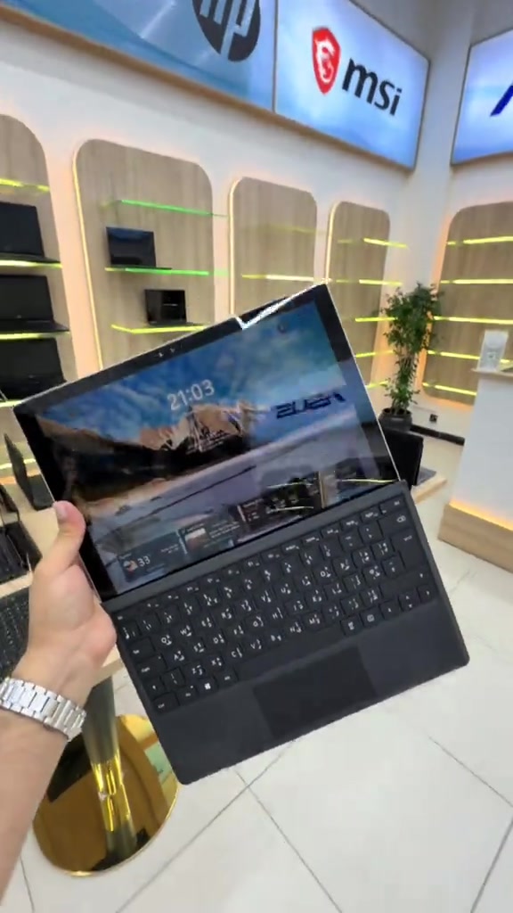 Ipad microserfs pro  Cpu cori5 Rom 8gb Ram 256gb ssd Display 13inch بسعر250الف والتوصيل مجاني  متوفر بلفرعين حي الجامعة شارع المصرف والكرادة ساحة كهرمانة  *********** #عروض #مايكروسوفت  ***********
