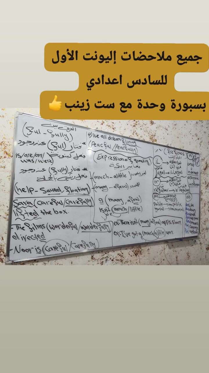 السلام عليكم طلاب السادس الإعدادي الابطال
عندي قناة تيلكرام لمادة اللغه الانكليزيه انشر بيها جميع الاسئله الوزرايه مع الحل والترجمه والقطع والإنشاءات من يود الانضمام للقناةمجاني يراسلني تيلكرام اضيفه الرقم ***********
اما التسجيل الحضوري بسعر مناسب جدا
وضمان الدرجات العاليه بأذن الله
بالتوفيق
ست زينب
