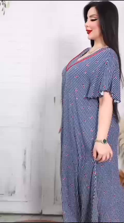 ملابس نسائية دشداشة نسائية فانيلة زبدة اصلي يلبس من 3XL 4XL 5XL 6XL 