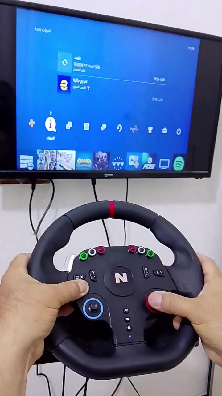 للبيع  للبيع  ستيرن ألعاب (مقود سباقات) من شركة NiTHO، والموديل بالتحديد هو NiTHO Drive Pro ONE Multi-Format Racing Wheel.الملحقات 
دواسات أرضية (بنزين وفرامل) قابلة للتعديل.
ناقل حركة منفصل (Shifter).السعر 75000التواصل واتساب (***********)
