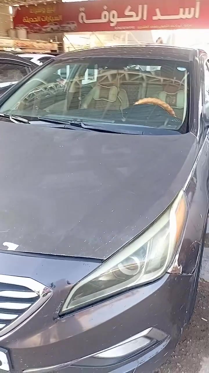 سوناتا موديل ٢٠١٦وارد امريكي محرك ٢٤٠٠ رقم اربيل بسمي سعرهه٩٥ وبيه مجال اتصال ***********
بيهه جاملغ وبنيد من امريكا ضربتهه  تبريد ثلج
