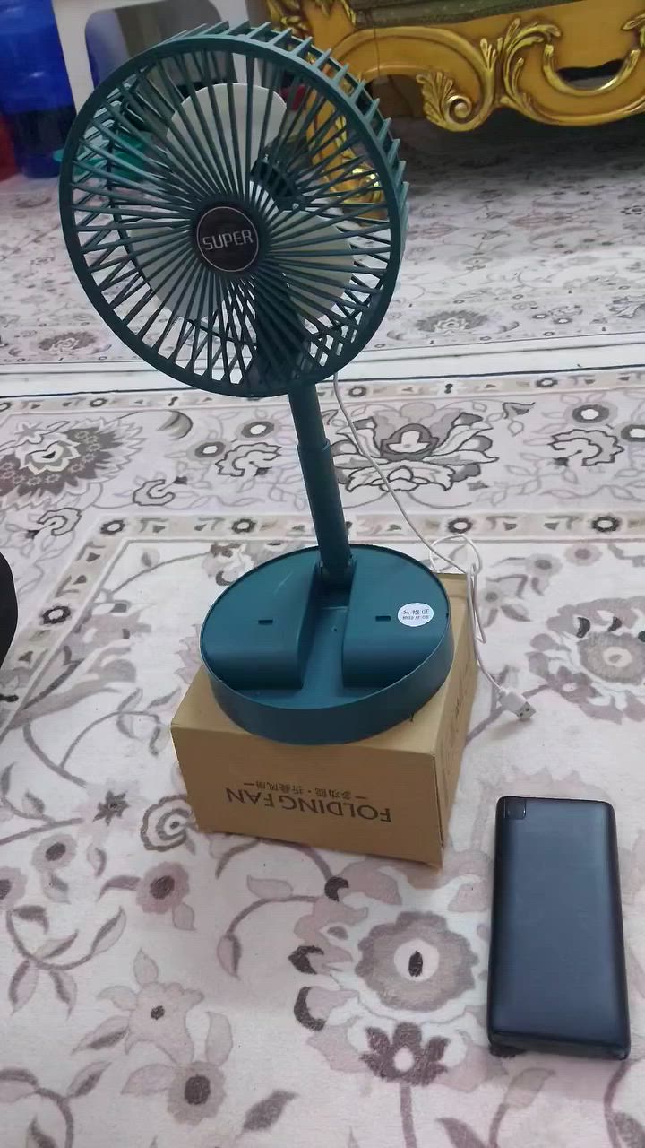 مروحة منضدية قابلة للطي والشحن 🌬️
استمتع بالهواء المنعش بأي مكان مع المروحة المنضدية العملية والأنيقة 
✅ 3 سرعات مختلفة للتحكم بقوة الهواء (هادئ – متوسط – قوي)
✅ قابلة للطي والتعديل بسهولة لتوفير المساحة
✅ دوران تلقائي بزاوية تصل إلى 180° لتوزيع الهواء بشكل أفضل
✅ بطارية مدمجة تدوم لفترة طويلة
✅ تعمل عبر USB وقابلة للشحن
✅ محرك هادئ مناسب للبيت، المكتب والدراسة
✅ خامات ABS متينة ومقاومة للحرارة والصدمات
✅ تصميم خفيف وسهل الحمل والتنقل
💰 السعر: ,9,000 دينار فقط
🚚 التوصيل: 5,000 دينار


**إذا كنت صاحب هذا الإعلان وتريد حذفه لأي سبب، رجاءا أرسل رسالة إلى الدعم الفني**