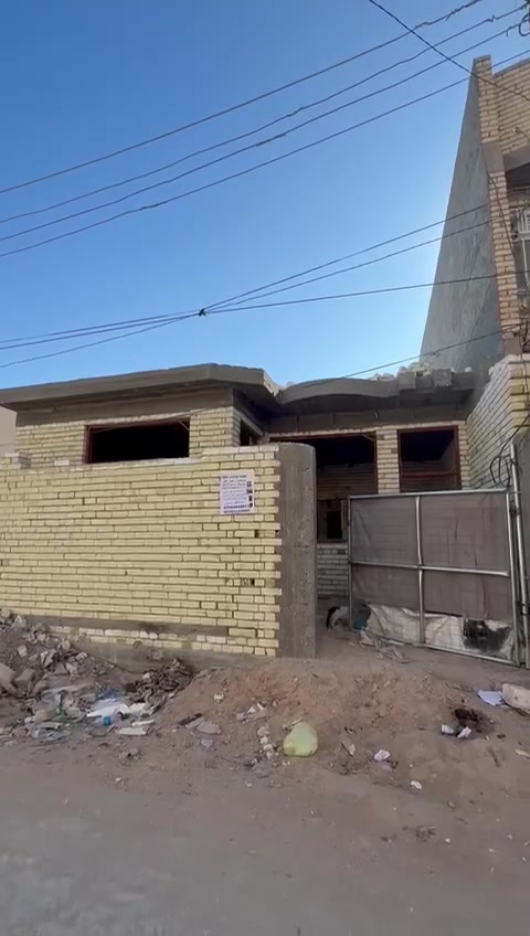 هيكل للبيع طابو صرف حي اليرموك المنطقه السادسه مقابل مخبز بيتي بناء ممتاز درجه اولى السعر (145) وبي مجال قليل باقي تفاصيل بالفيدو  *********** ***********
