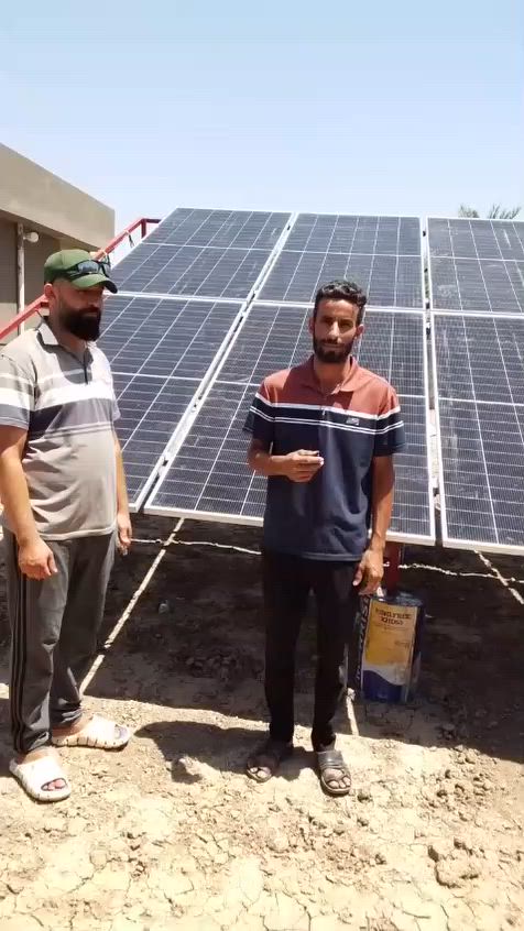 تم بحمد الله تنصيب منظومة طاقة شمسية في بابل المسيب سعة 10امبير نهاري 10 امبير ليلي تفاصيل المنظومه.. 👇🏻�
تم بحمد الله تنصيب منظومة طاقة شمسية في بابل المحاويل البدع قدره  15امبير نهاري 10 امبير ليلي تفاصيل المنظومه..

 👇🏻�الواح لونجي 615 واط عدد 8 الواح ☀

انفيرتر 8 كيلو واط من شركة ايتل  ✅

بطارية ليثيوم فوسفاد الحديد  قدرة 10كيلو  🌤

كومباينر دبل mppt. DC/AC

بورد حمايه متكامل للمنظومة 

اسلاك DC

اسلاك AC

تتوفر لدينا كافة احجام المنظومات الطاقة الشمسية

اسعارنا ومواصفات اجهزتنا جدا تنافسية من اجود انواع الاجهزه بعمر افتراضي للمنظومة اكثر من 10 سنوات 

صيانة مجانية خلال فتره الضمان ✅

كهرباء مجانية مدى الحياة ☀

نعمل بكل المحافظات العراقية ونوصلكم الباب البيت👍🏻 

للاستفسار او الاتصال... 

***********

***********
