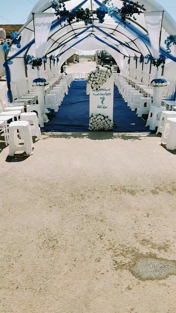 من قلب قضاء قلعة سكر، نشارككم لقطات من عملنا في تجهيز ونصب جادر خطوبة متكامل، حيث حرصنا على تحويل المساحة إلى قاعة فخمة تليق ببهجة هذه الليلة.
مجمع عباس مندوب لتزين سيارات لاعراس والكوشات والجوادر 
العنوان 
ذي قار 
قضاء الفجر 
شارع الشطري 
***********

