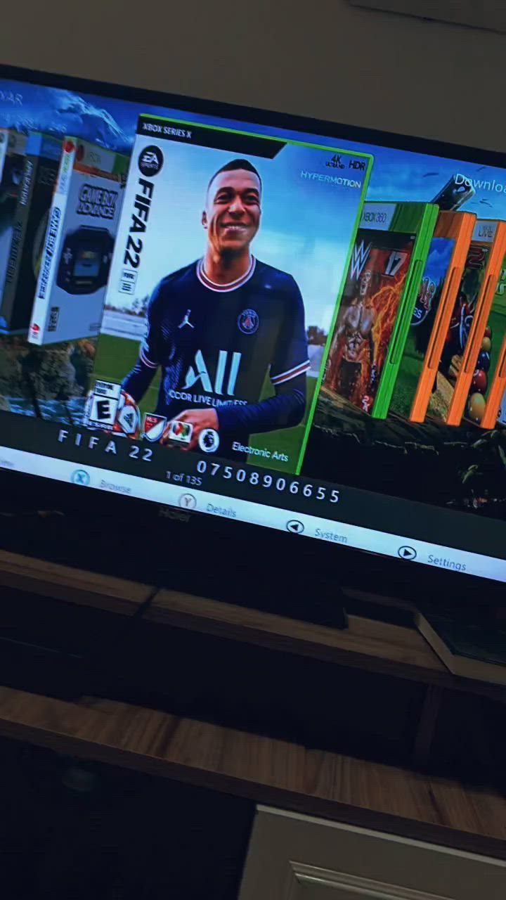 Xbox 360 Slim بۆ فرۆشتن 🎮
ماوەی بەکارهێنان: تەنها ٣ مانگە کڕدراوە  و هیچ کێشەیەکی نییە.

​هارد: 250GB پڕ لە یاری.

​سیستم: سیستمی پێشکەوتووی Aurora (RGH)

​یارییەکان: 135 یاری بەهێزی تێدایە، لەوانە: 

​Resident Evil 2, 4, 5, 6 🧟‍♂️

​Call of Duty: MW1, MW2, MW3 / Black Ops 1, 2 💥

​GTA V 🚗

​Forza Horizon 1, 2 / Motorsport 4 🏎️

​FIFA 22, FIFA 23 ⚽

​Hitman, Tekken 6, Tekken Tag 2, Spider-Man, Payday 2... لەگەڵ چەندین یاری تری ناوازە.

  وایەر و محاویلەی تەواو و hdmi

​💵 نرخ: 95,000 دینار


**إذا كنت صاحب هذا الإعلان وتريد حذفه لأي سبب، رجاءا أرسل رسالة إلى الدعم الفني**
