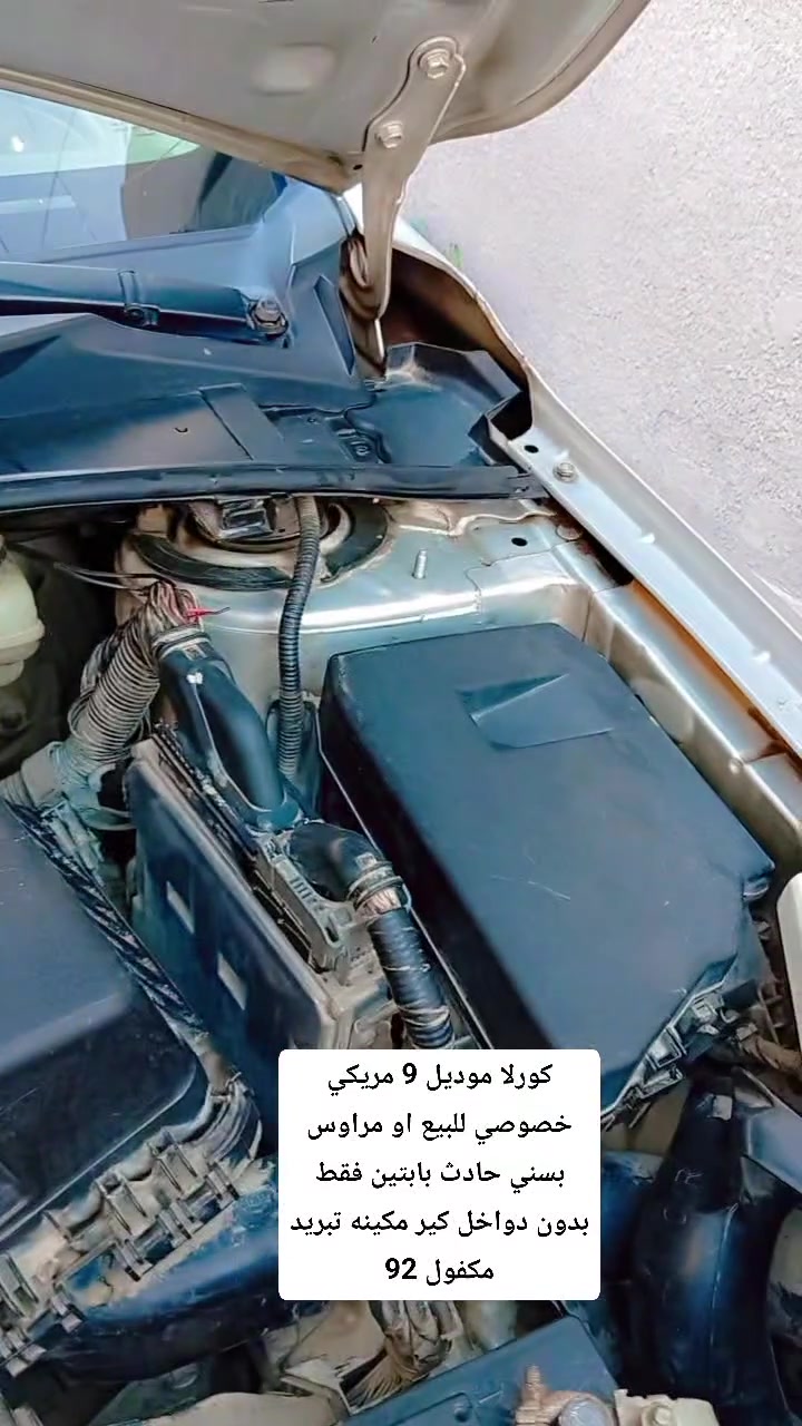 سلام عليكم كورلا موديل 9 مريكي خصوصي للبيع او مراوس سياره نظيفه السعر 92 وبيه مجال مكفوله من لغد شاصي تكم كله كفاله كير مكينه تبريد تدفئه ثلج *********** مكاني الشعب حي بساتين
