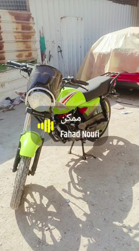 دراجه جديده بعدها مماشيه صار 5 ايام مشتريها للشغل وغيرت للبيع مرقم بعدها ممشايه السعر  مليونين و 100 
***********
