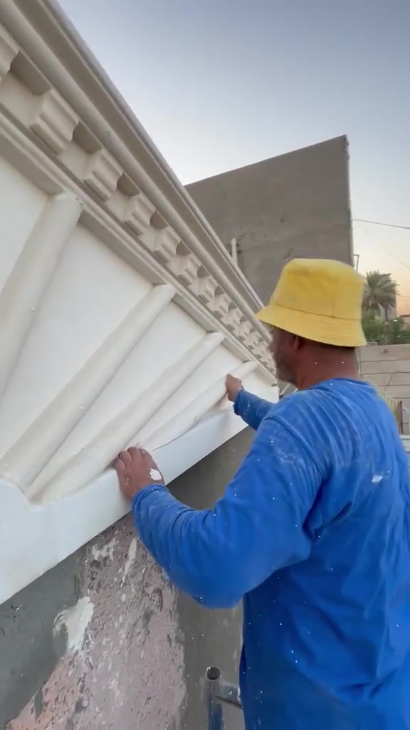 عمل كافة الواجهات والديكورات الخارجية بالفوم التركي. طلس حجر. تطعيم مرمر . لبخ ... داخل بغداد فقط  ***********
