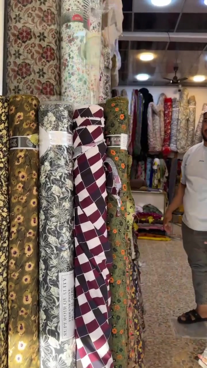 🌹 عرض خاص كشمير ايطالي درجه اولئ سعر القطعه مترين ونص 3500 
لعنوان موصل يارمجة الشرقيه الاولئ  مقابيل علي نهيبه زورونا
🚗يتوفر خدمه توصيل الئ جميع المحافضات 
*********** للتواصل واتساب ابعثلكم ال لكيشن 
@أبرز المعجبين
