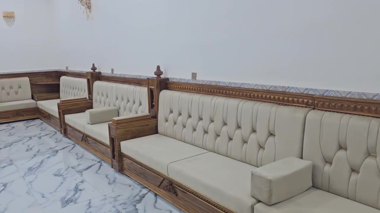 عمل ديوان زان روماني 
 معمل ونجارة ودوشمة الفهد بادارة بكر الطائي
عمل كافة الدواوين والتخومه حسب الطلب العنوان ديالى
الغالبية * #ديالى #بغداد #البصره #سليمانية #اربيل #كركوك #نجف #كربلاء

مرحبا بالجميع ضمان .10 سنوات
اسعارنا تبدأ من .110 الف إلى 140 الف سعر المتر
الديوان المغلف،
سعر الصاج زان يبدأ من
170 الف إلى .250 الف للمتر الواحد
حسب الموديل والنقش
خشب جام روسى
بلوك اسود 17 ملم
الاسفنج اسم هاي إكسترا
يوجد لدينا توصيل كافة المحافظات العراقية
***********
يرجى المتابعة والمشاركة
لكي يصلكم كل ماهو جديد
التوفيق من الله جميعا
نظام العمل نقدا والتقسيط حصرا
على ماستركارد الرافدين
