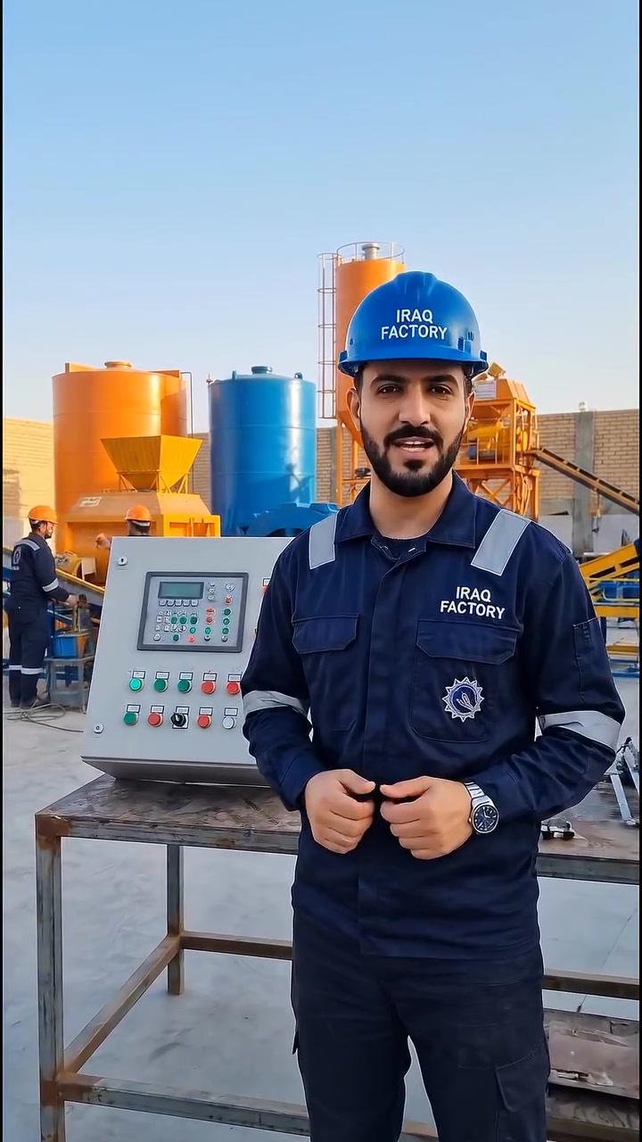 🏭 Iraq Factory | معمل العراق
هل تبحث عن شريك صناعي موثوق في تصميم وتصنيع وتجهيز معامل الكونكريت والإسفلت وخطوط الإنتاج الصناعية؟
ندعوك لمشاهدة الفيديو والتعرّف على أقسام معمل العراق، وإمكاناتنا في الحدادة الثقيلة، والميكانيك، والكهرباء، والصيانة، وتقديم الحلول الصناعية المتكاملة بأعلى معايير الجودة.
📍 العنوان: بغداد – مقابل الشركة العامة للسيارات – مجاور محطة وقود السلام.
📞 للتواصل والاستفسار:
***********
***********
