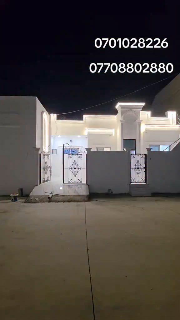 دار للبيع  طابق واحد موقع كركوك حي البدر الزراعي مساحه 100 متر مربع
10 × 10 صف الركن سعره 63 مليون مقابل التفاوض خدمات تبليط ومجاري وكيبل ضوي اي استفسار اتصال على ارقام التاليه ***********
***********
