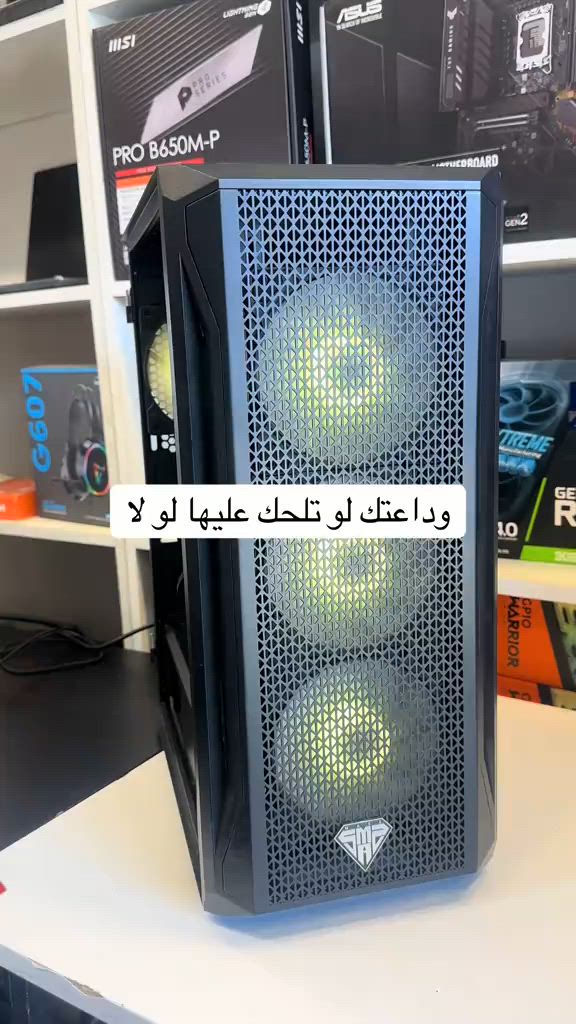 R7 2700xجديد  B450m msiجديد  Ssd 512gb lexarجديد Ram 16gb جديد Psu 550w Case mass Gtx 1650super msi gaming x ٧٦٠،٠٠٠ العنوان بغداد السيدية شارع المركز ضمان ٦ اشهر للتواصل: *********** *********** #العراق #بغداد #تجميعات #pcgaming #حاسبات 
