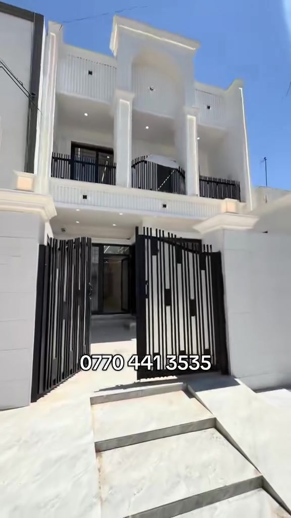 🏡 بيت للبيع – حي قربو

📍 الموقع: حي قربو
📐 المساحة: 125 م²
🛏️ 4 غرف نوم
✨ بناء حديث وتشطيب ممتاز
💰 السعر مناسب

📞 للتواصل:
***********

#عقارات_العراق #عقارات #بيت_للبيع #بيع_عقار #شراء_عقار #استثمار_عقاري #منازل #شقق #العراق #أربيل #كردستان #عقار #فرصة_استثمار #RealEstate #Iraq
