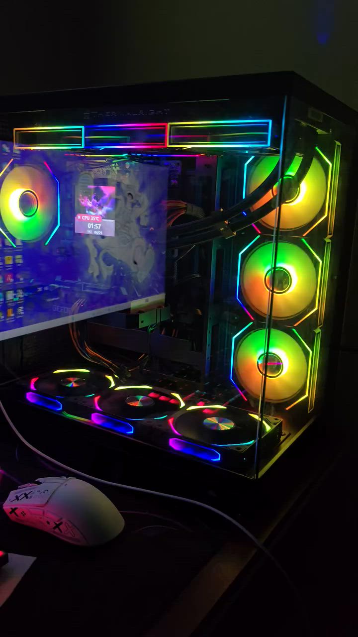 تجميعه للبيع المواصفات
GPU RTX 3050 GALAX DUAL 2 FAN RGB مثل ماموضع بالصوره 
CPU RYZEN 5 3600 Tray يكون بقوة I5 10400F 
Motherboard B450 HDV ASROCK FOR 3RD GEN RYZEN
RAM BLACKWOLF 2*8 16gb 3200mhz
Storage SSD 128GB Sata
HDD Seagate 1 TB 7200RPM
M.2 512G
Power Supply Xigmatek X-power 700W 80Plus
CASE LOVINGCOOL LC- MJ360 BLACK
7 FAN RGB 
Windows 11 pro
شاشه 

‏Monitor aldhua
75hz 
Ips 
24 inch 
1 ms
مبرد مائي من Thermal Cooler Peerless Vision 360 RGB (Black)
الملحقات ماوس كيبورد مايك كاميرا سماعه هايبر اكس ماوس باد جوستك يوبي اس 1500
السعر خاص


**إذا كنت صاحب هذا الإعلان وتريد حذفه لأي سبب، رجاءا أرسل رسالة إلى الدعم الفني**