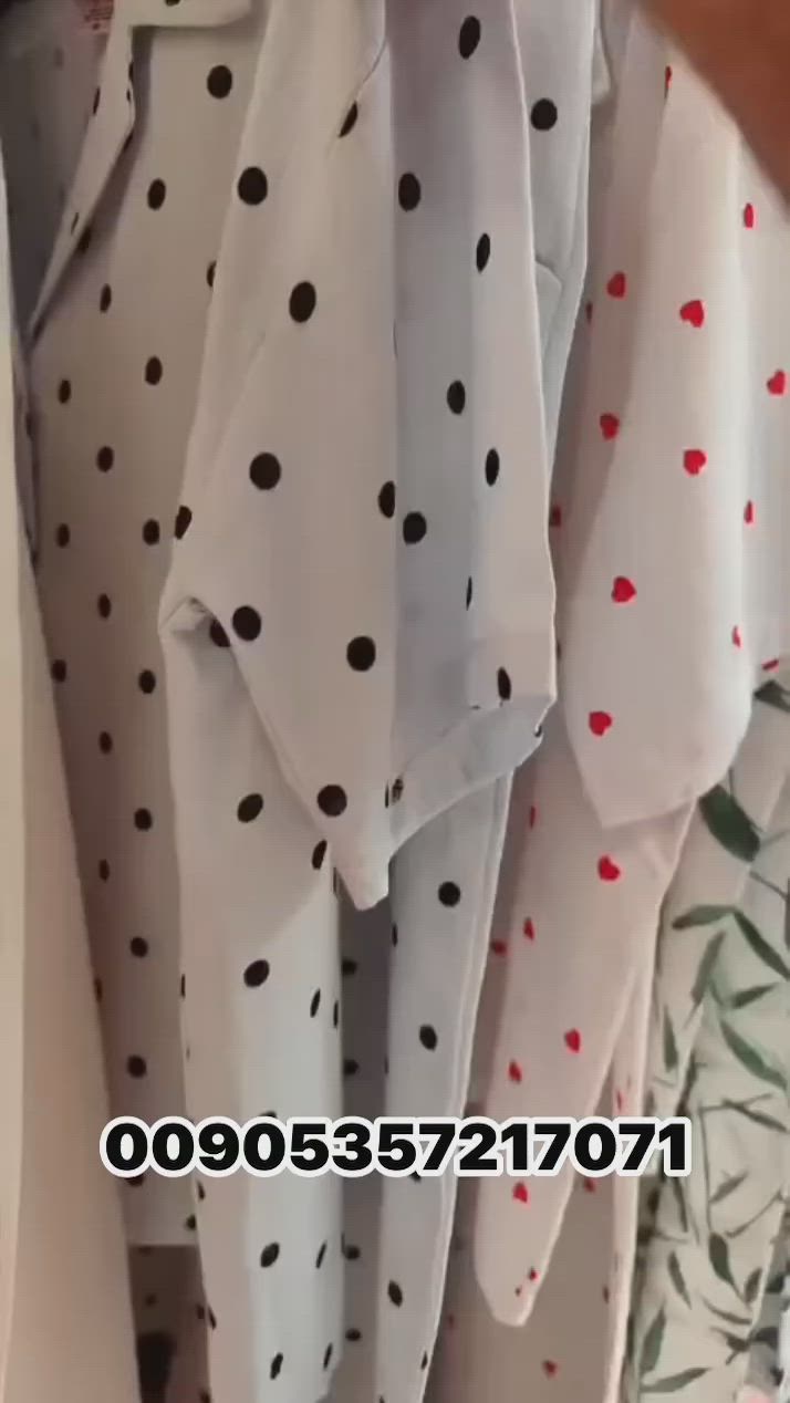 بيجامات نسائي 
نوع القماش موسلين
سيري اربع قطع S M L XL
الشحن من اسطنبول
البيع جملة فقط

Women's pajamas
Fabric type Muslin
Siri four pieces S M L XL
Shipping from Istanbul
Wholesale only
📞00905357217071

#Wholesale #اسعارجملة #تراكات #fashion #pijama #جملة


**إذا كنت صاحب هذا الإعلان وتريد حذفه لأي سبب، رجاءا أرسل رسالة إلى الدعم الفني**