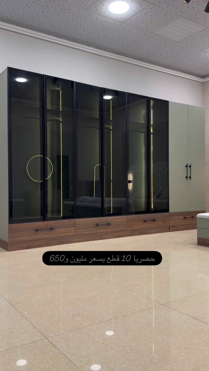 10 قطع معمل اصلي درجة اولى📢

برغي وجوي حديد
سرير جك خزان 
ابواب المنيوم نظام دريسنج روم
انارة ذاتية 
تقاطيع مميزة 
نرمايد هيدروليك 
سكك ثلاث مراحل 
نقوش  درجة اولى ✅
متوفرة بلونين ✅

قياس الكنتور مع الملحق 360سم✅
ارتفاع الكنتور 220سم✅

سرير 180 *200 ✅
ارتفاع السرير 145✅ 

كومدي 50سم ✅

ميز تواليت عرض 130سم✅ 
ارتفاع الميز تواليت 180سم✅ 
درور عرض 55سم✅ 
ارتفاع الدرور 100سم✅ 

مراة قيافة 150*40سم ✅


**إذا كنت صاحب هذا الإعلان وتريد حذفه لأي سبب، رجاءا أرسل رسالة إلى الدعم الفني**