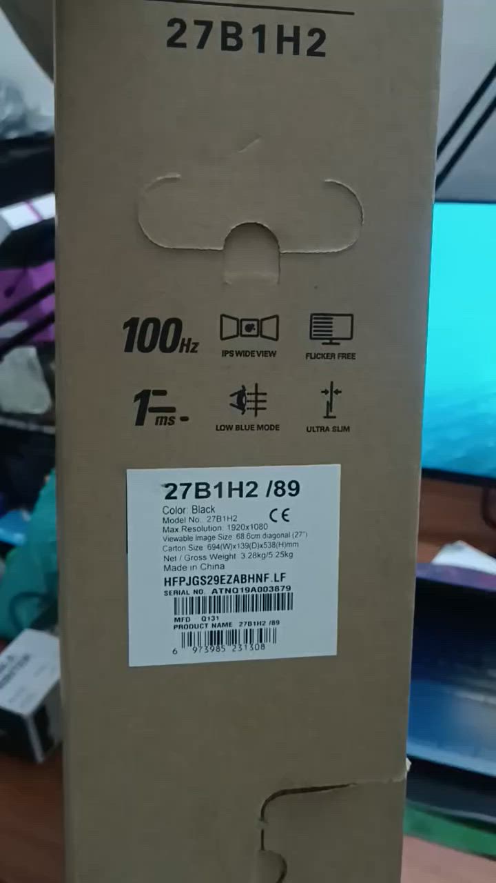 متوفر
شاشه AOC شاشة مسطحة 27B1H2 27 انش IPS 100Hz 4ms FHD مزامنة تكيفية فائقة النحافة - اسود
١٠٠ مع التوصيل


**إذا كنت صاحب هذا الإعلان وتريد حذفه لأي سبب، رجاءا أرسل رسالة إلى الدعم الفني**