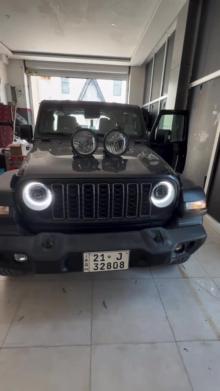 گۆڕینی لایتی پێشەوەی JEEP بۆ LED ی ئەسڵی 🔥💡
ڕووناکی 300% بەهێزتر - بۆ شەو و ئۆفرۆد
📍 سلێمانی - بەرامبەر فەرماندەیی
📞 ***********
بۆ هەموو جۆرە جێبێکی رانگلەر گلادیاتۆر  بەردەستە

