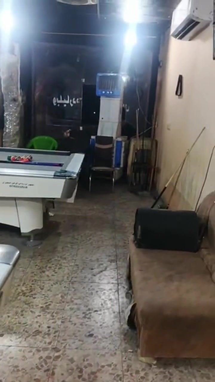 قاعه بليارد كامله مكمله من كلشي للبيع بغداد مدينه الصدر شارع الفلاح الاستفسار والسعر خاص  اتساب ***********.
