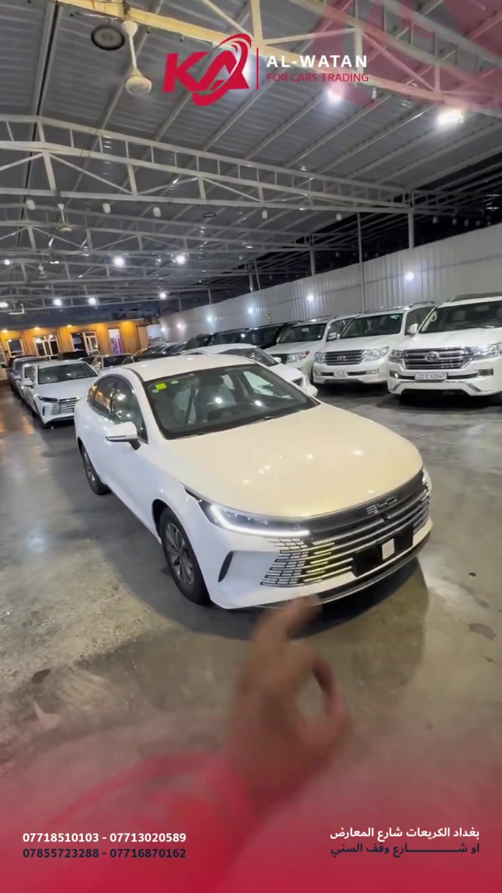 🚗 BYD Destroyer 2025 | زيرو كيلومتر

إذا تبحث عن سيارة هجينة اقتصادية بمواصفات مميزة وسعر منافس، فهاي فرصتك مع معرض الوطن.

✨ المواصفات:

✅ موديل 2025
✅ زيرو كيلومتر
✅ LED نهاري
✅ عدسات زنون
✅ بكلايت LED متصل
✅ حساسات خلفية
✅ كاميرا خلفية
✅ بصمة أبواب
✅ بصمة تشغيل
✅ عداد رقمي
✅ شاشة وسطية دوارة
✅ تحكمات ستيرن من الجهتين
✅ أوامر صوتية
✅ جير ماوس
✅ أوضاع قيادة (Drive Mode)
✅ قطعتين تبريد خلفية
✅ منافذ شحن خلفية

💰 السعر: 20,300,000 دينار فقط

📍 معرض الوطن لتجارة السيارات
📞 ***********
📞 ***********
📞 ***********

🔥 أفضل سعر على BYD Destroyer 2025… والسيارة جاهزة للتسليم الفوري
