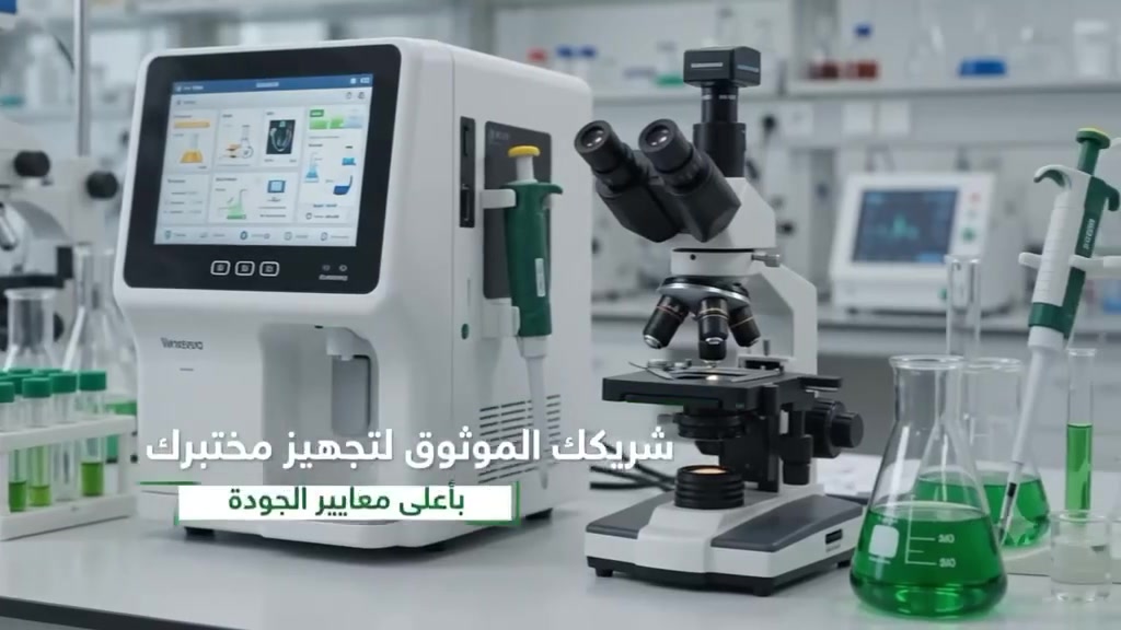 🔬 مكتب الوارث العلمي – شريكك الموثوق لنجاح مختبرك! 🔬
هل تبحث عن الدقة، الكفاءة، والتطور في تجهيز مختبرك؟
في مكتب الوارث العلمي لتجارة الأجهزة والمستلزمات المختبرية، نضع بين يديك أحدث ما توصلت إليه التكنولوجيا الطبية والعلمية. نوفر لك حلولاً متكاملة وتجهيزات عالية الجودة تضمن لك أدق النتائج وأعلى معايير الأمان.
✨ لماذا تختار مكتب الوارث العلمي؟
 🌐 أحدث الأجهزة: نوفر تقنيات متطورة ومواكبة لأحدث المستجدات العلمية.
 🛠️ مستلزمات متكاملة: كل ما يحتاجه مختبرك من الألف إلى الياء في مكان واحد.
 🤝 شراكة موثوقة: التزام تام بالجودة، المواعيد، وخدمات ما بعد البيع.
📞 للتواصل والاستفسار:
نحن هنا لخدمتك والإجابة على كافة استفساراتك وتلبية احتياجات مختبرك فوراً.
 📱 رقم الهاتف / واتسا*********** #LaboratorySupplies #ALWARITH
