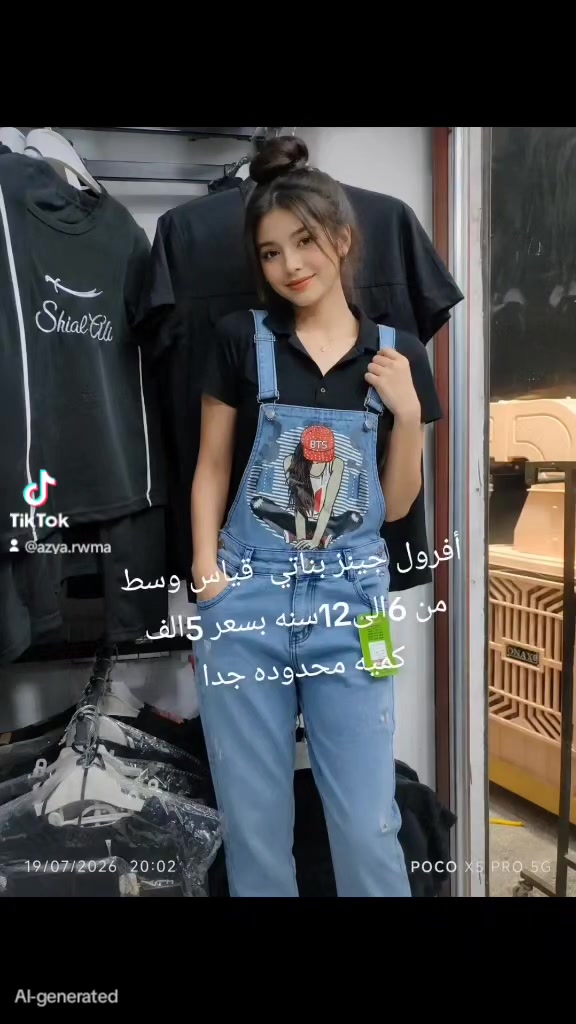 تكدرون 👇👇
      تصلون على محمد وال بيت محمد
اللَّهُم صلِّي وسلم  على نبينا مُحمد وعلى ال بيت محمد ﷺ
                🌹🌹🌹🌹🌹🌹🌹🌹🌹
                                       بلش موسم تفليش الاسعار🥰

#_ب5000

🥰😍❤️❤️❤️
ادوخكم بل عروض🤪
   كل يوم توصلنا بظاعه جديده والعروض عدنا متخل
ارخص الاسعار انبيع🥰🥰
تم وصل ❤️❤️❤️
اوفر بناتي محيره جينز
                            خامايه  درجه اولى
 قطع  قياس من 6الى12

لبسته كلش حلوه 😍 والخامه اتجنن ♥️

اكو اكثر من موديل 🔥

        🌹لسنا الوحيدون لكننا ألأرخص

 والاجمل 🌹 مانريد كلش ماعندكم ❤️❤️
نريد تعليق كلمه الله يرزقك ❤️❤️❤️ حتى يوصل لك كل ما هو جديد ❤️❤️

#تخفيضات_تخفيضات لفتره محدوده ❤️❤️

      

تابعو جميع موديلات تجنن 🥰🥰

✍🏻العنوان /حلة ـشارع كراغول مقابل مول أهل الخير نادر 
واتساب ***********

علما كميه محدوده
