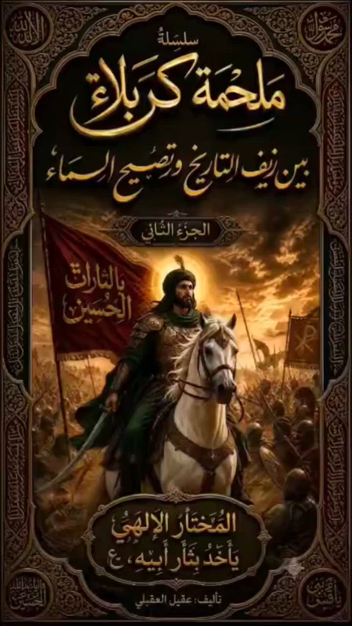 قريباً في محرم وبعد إنتظار طويل وجهود مضنية، وفقنا الله لأصدار المجلد الثاني من #سلسلة_ملحمة_كربلاء_الجزء_الثاني_المختار_الإلهي____يأخذ_بثأر_أبيه ... الكتاب عبارة عن مجلد ضخم وفخم جدا ويحتوي على معلومات غريبة ونادرة حول ماحصل بعد إستشهاد الإمام الحسين عليه السلام وهذه المعلومات تقريباً لأول مرة يتم التطرق لها كما يحتوي المجلد على مخطوطات ومستندات وتصاوير أستدلالية ويحثية نادرة جداً، طبعاً جميع مواضيع الكتاب مسنودة بأنواع المصادر والحواشي والمراجع، والكتاب حصل على شهادة وتقديم من النجف الأشرف، كما حصل على موافقة حكومية وتمت دراسته والإطلاع عليه من قبل اللجنة المختصة في دار الكتب والوثائق ببغداد وقد حصل الكتاب أيضاً على رقم
 S B.N عالمي حيث سيكون متاحا قي المكتبات العالمية الإلكترونية وعلى الشبكة العنكبوتية بتوفيق الله طبعاً والمولى أبي عبد الله الحسين روحي فداه .
لمن يرغب بإقتناء هذا المجلد العظيم الذي بذلناه فيه غاية المجهود، ويحب مطالعته وقراءة مافيه من جواهر ودرر وكنوز تحقيقية، يرجى الحجز مسبقاً لأن دار النشر والتوزيع ستقوم في محرم بطبع كميات محدودة على عدد الحاجزين، 
 فقط،
للحجز يرجى ارسال الاسم الثلاثي مع العنوان ورقم الهاتف على الواتس آب الخاص بالمؤسسة ***********
