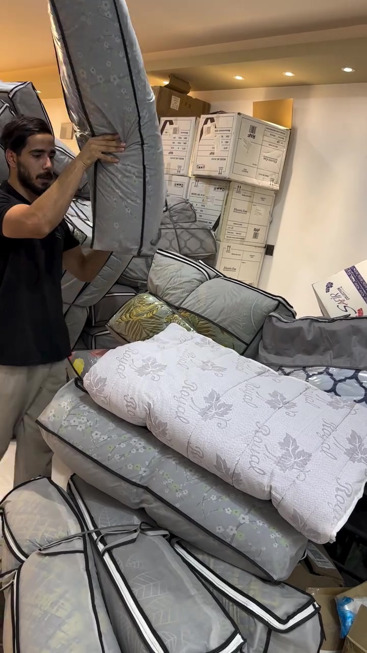 رجعت توفرت جودليات 
تفاصيل جودليه ‼️ 
طول 190 
عرض 90
وزن 4 كيلو
سعر كل ثلاث قطع ب 50 وتوصيل مجاناً 
لحك عليه عرض خاص 
موجود خدمه توصيل جميع محافضات
للحجز وتساب ‼️ *********** 
 #عروض #العراق #مفروشات #النجف
