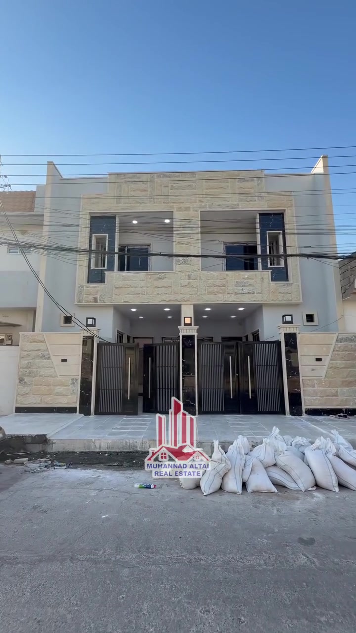 عقارات مهند الطائي 🏛🏛

داران  للبيع بناء حديث تسليم كامل  في حي الميثاق قرب نور ماركت 

🔴مساحة كل الدار 100 متر واجهة 5 🔴شارع عريض 

💥💥سند طابو ملك صرف 💥💥

طابقين بناء حديث فول  

⚫️طابق الاول : غرفة وهول واستقبال ومطبخ  وصحيات 

⚫️طابق الثاني :  2 غرف نوم وهول وصحيات  

اكتب تم ليصلك السعر 

مراجعة #مكتب_مهند_الطائي 🏛
موقع المكتب➿➿في الموصل / حي الوحدة مجاور جامع الشيخ عبدالقادر الكيلاني(جامع الصابرين ) 🕌 

التفاصيل الاتصال على الأرقام التالية :_
( *********** )كورك☎️📞
( *********** )اسيا ☎️📞
او ((الاتصال على واتساب او فايبر برقم 
***********))
