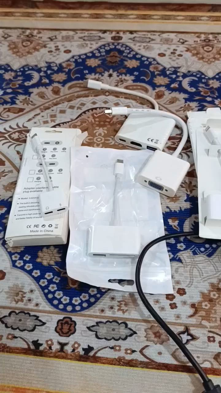 اخوان عندي ذني قطع توصالات متنوعه عددهن 7 كلشي موضح بالصور والفديو ، اكو بيهن يرهمن للتلفون وبنربط الهارد والرام بيهن الي يفيده ينطي سعر بيهن شلع


**إذا كنت صاحب هذا الإعلان وتريد حذفه لأي سبب، رجاءا أرسل رسالة إلى الدعم الفني**