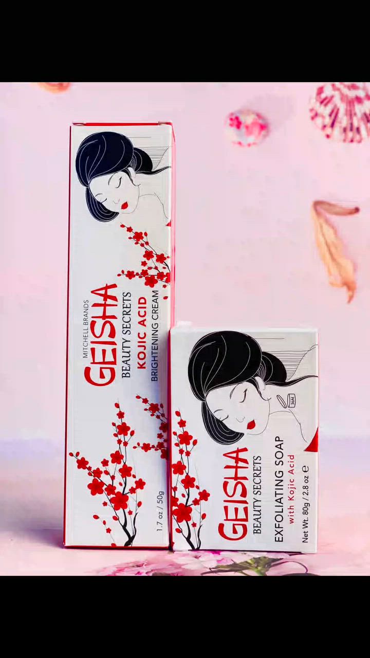 ✨ مجموعة GEISHA للعناية والتفتيح ✨🌸

دللي بشرتج بعناية متكاملة مع منتجات GEISHA Beauty Secrets 💖

🌺 كريم الكوجك أسيد
✨ يساعد على تفتيح البشرة وتوحيد اللون
✨ يمنح نعومة وإشراقة طبيعية

🧼 صابونة الكوجك أسيد المقشرة
✨ تنظف البشرة بعمق
✨ تزيل الخلايا الميتة وتمنح نضارة ولمعان

💕 خيار مثالي للعناية اليومية والحصول على بشرة أكثر إشراقًا وجمالا
 #الجميع


**إذا كنت صاحب هذا الإعلان وتريد حذفه لأي سبب، رجاءا أرسل رسالة إلى الدعم الفني**