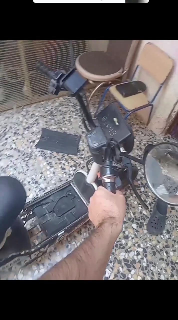 دراجه كهربائيه شغاله البصره الاصمعي الجديد ***********
