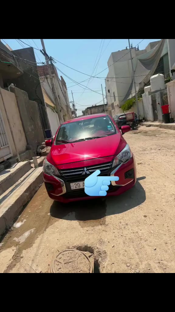 للبيع سيارة مسوبوشي ميراج موديل 24 سيارة بسمي عنوان بعقوبة تصال رقم ***********
