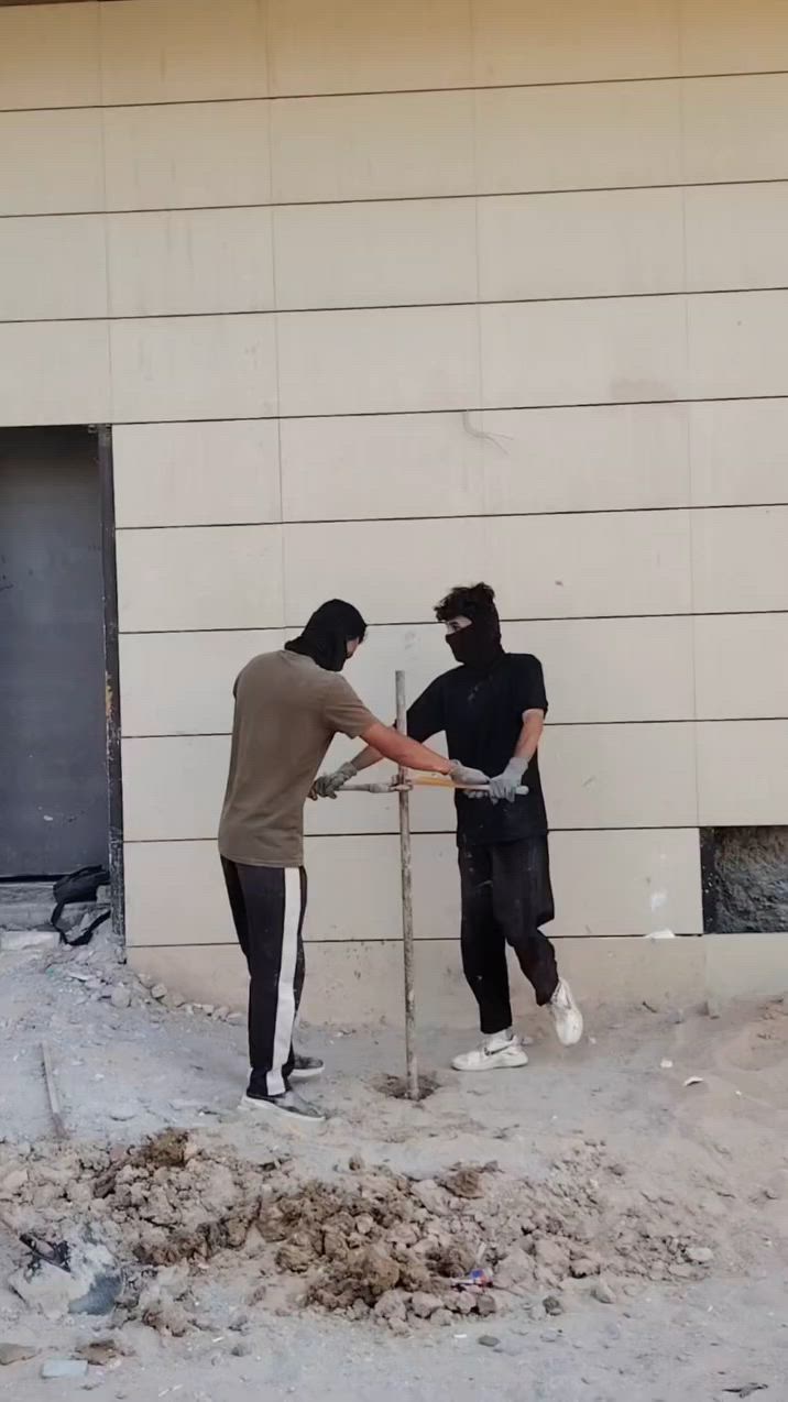 مستعدون لحفر الايرث في البصره 
***********

