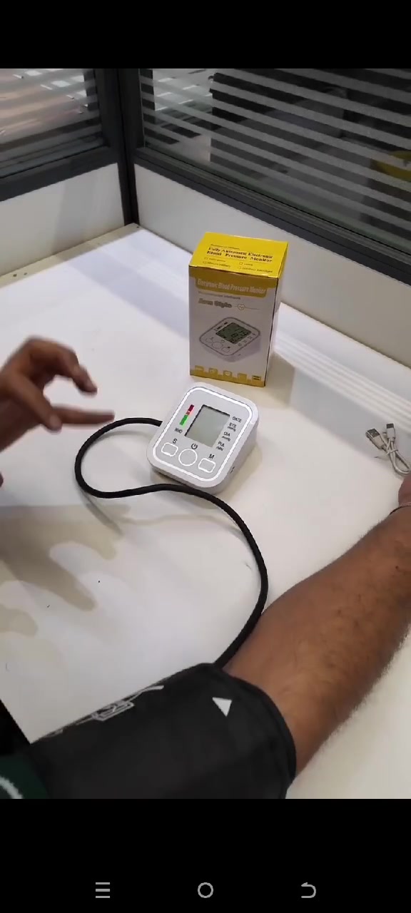 📢 جهاز قياس ضغط إلكتروني دقيق وسهل الاستخدام

إذا تريد تتابع ضغطك وأنت بالبيت بكل سهولة، وفرنالك جهاز قياس ضغط عملي ودقيق بسعر مميز ✨

✅""مساعد صوتي"" باللغه الانجليزيه
✅ كيبل شحن تايب سي وتقدر تستخدمه بالبطاريات
✅ مناسب لكبار السن وللاستخدام المنزلي
✅ سهل الاستعمال

💰 السعر: 15,000 دينار عراقي فقط
🚚 التوصيل متوفر

📞 للحجز والاستفسار:
***********

باقي 13 قطعه 🔥