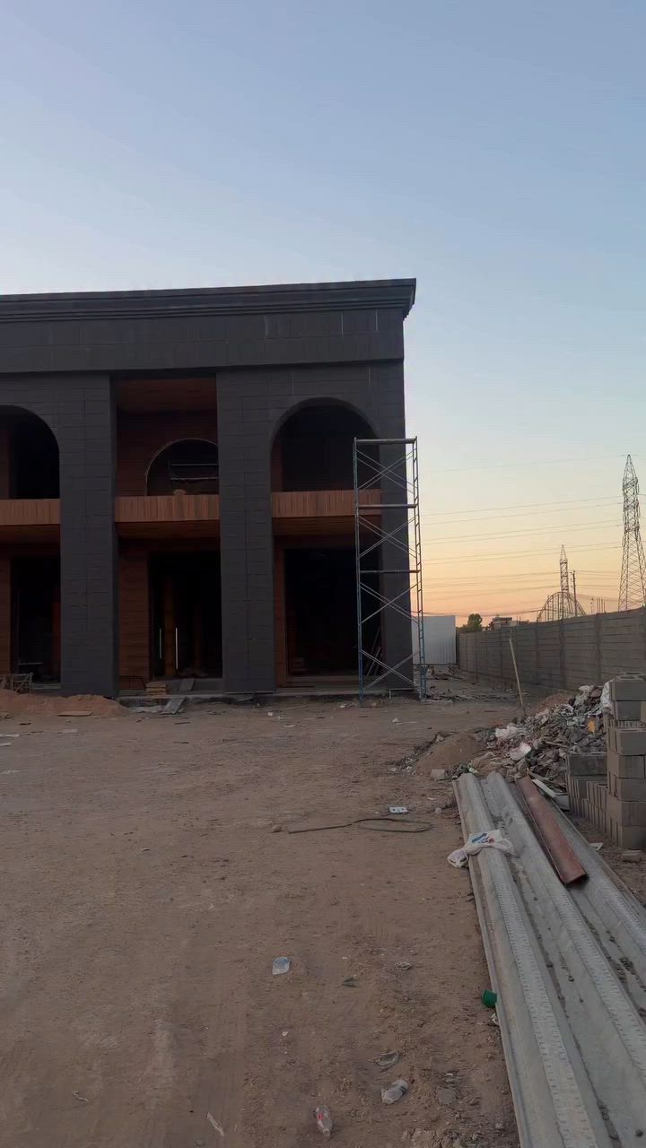 جانب من احد مواقع اعمالنا كادر القصر الابيض. ***********
