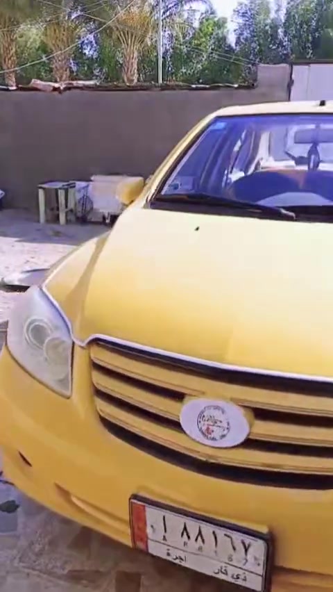 سلام عليكم ورحمه الله وبركاته سياره فاو صيني تكسي موديل 2016 رقم ذي قار بسمي مداور ثاني يوم مصفره هيئه و غرامه 
كير مكينه تبريد برانكيت كله مكفول سياره ما عوزها شي جاهزه مجهزه نضيفه وحلوه مال خبزه والي يأخذها بل عافيه عليه و الله يرزقه بحق محمد وآل محمد السياره عارضها 42 وبيها مجال الشراي واني بخدمته موبايل ***********@
