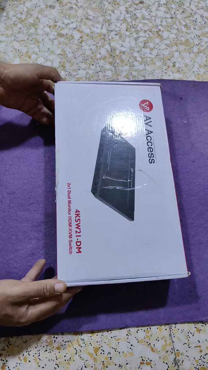 محول او سويج تربط عليه شاشات وماوس وكيبورد ومايك وكامره وغيرها بدقة 4k وتردد 240و144والكثير من المزايا


**إذا كنت صاحب هذا الإعلان وتريد حذفه لأي سبب، رجاءا أرسل رسالة إلى الدعم الفني**