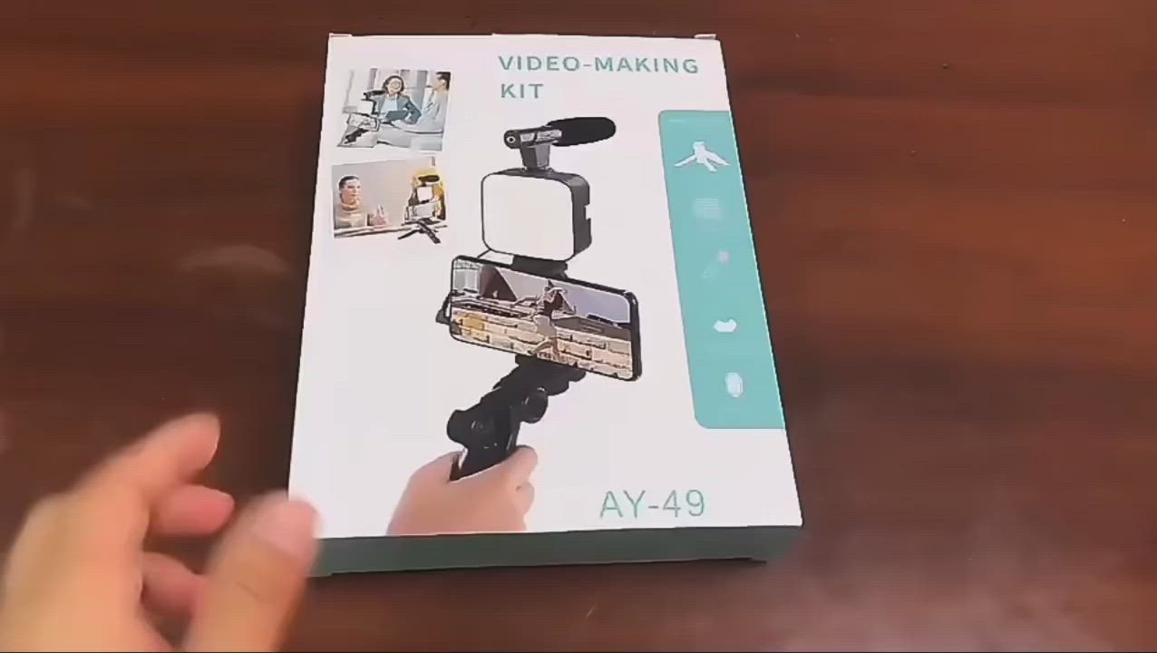 🎥✨ صور محتواك باحترافية بكل سهولة!

كِت AY-49 يجيك كامل 💡🎤إضاءة LED + مايك واضح + ترايبود عملي للبث والتصوير 🤳

مثالي للريلز والبث المباشر وصناعة المحتوى 🔥

السعر مع التوصيل ب15،000د.ع

 #اليوم #اكسبلور #العراق #الكوت


**إذا كنت صاحب هذا الإعلان وتريد حذفه لأي سبب، رجاءا أرسل رسالة إلى الدعم الفني**