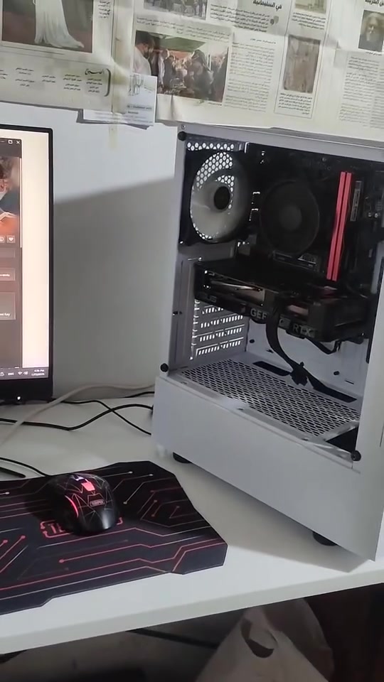 تجميعة مستعملة للبيع
ci5 12400F

FAN CPU STOCK

H610 MSI PRO S

RAM 16G 3200HZ KINGSPCE (2*8)

* RTX 4060 ASUS DUAL 8G

* SSD 1TB NVME LEXAR 620

P650W SUMTAX 80 BRONZ

CASE GAMDIAS TALOS E3
شاشة msi 24in 144hz +

السعر 1،150،000 قفل شامل كيس وشاشة
للتواصل خاص او على الرقم ***********
متوفر توصيل
وموجود عدة تجميعات اخرى بعدة مواصفات للاستفسار تواصل وياي خاص
