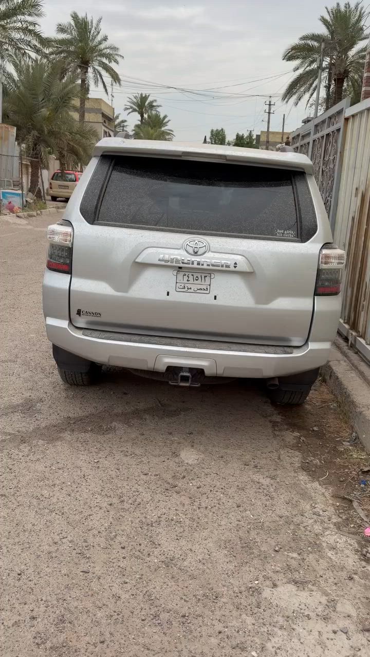 فور رنر ٢٣ بريموم فول مواصفات عدا الكامره الامامية 
حادث امامي راجع بارد بدون صبغ والشواصي والبدنن سليمه والراديترات سليمه
ماشيه ٢٢ الف
دخول جديد تاخذها مرقمه بغداد وجاهزه ب٣٠ الف دولار
العنوان بغداد ***********
