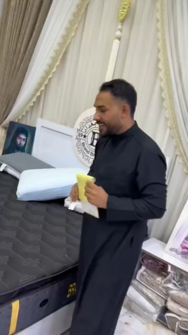 الدوشك الفندقي الطبي ضمانه5سنوات حقيقي✅وصل بسم شركتنا براند بغداد أرتفاع30سم يحتوي على4طبقات حقيقية ومن ضمن الطبقات يحتوي على طبقة دلوب الطبية تعطي شعور مثالي ونوم سليم وداعاً لألام العامود الفقري الطبقة الدلوب الطبية تأخذ استقامت الجسم مما تعطي راحه كبيره جداً قماش الدوشك الخارجي مصنوع من القطن الطبيعي والكتان المضاد للحساسية ولبكتريا والجراثيم ولا يتأثر بدراجات الحرارة المحيطة يدعم الجهاز العصبيك
📐القياسات والاسعار💰
قياس180في200او160في200ألنفرين بسعر150ألف:/:قياس النفر 90في190 
بسعر80ألف الارتفاع30سم حقيقي
خليك مع الضمان الحقيقي لمدة5سنوات 

📍 بغداد – الطالبية قرب ساحة 83، مقابل شقق الطالبية، مفروشات براند بغداد مجاور ماركت الجواد.
يوجد لدينا توصيل إلى جميع محافظات العراق📞 واتساب:
***********
***********
الدوشك الفندقي الطبي ضمانه5سنوات حقيقي✅وصل بسم شركتنا براند بغداد أرتفاع30سم يحتوي على4طبقات حقيقية ومن ضمن الطبقات يحتوي على طبقة دلوب الطبية تعطي شعور مثالي ونوم سليم وداعاً لألام العامود الفقري الطبقة الدلوب الطبية تأخذ استقامت الجسم مما تعطي راحه كبيره جداً قماش الدوشك الخارجي مصنوع من القطن الطبيعي والكتان المضاد للحساسية ولبكتريا والجراثيم ولا يتأثر بدراجات الحرارة المحيطة يدعم الجهاز العصبيك
