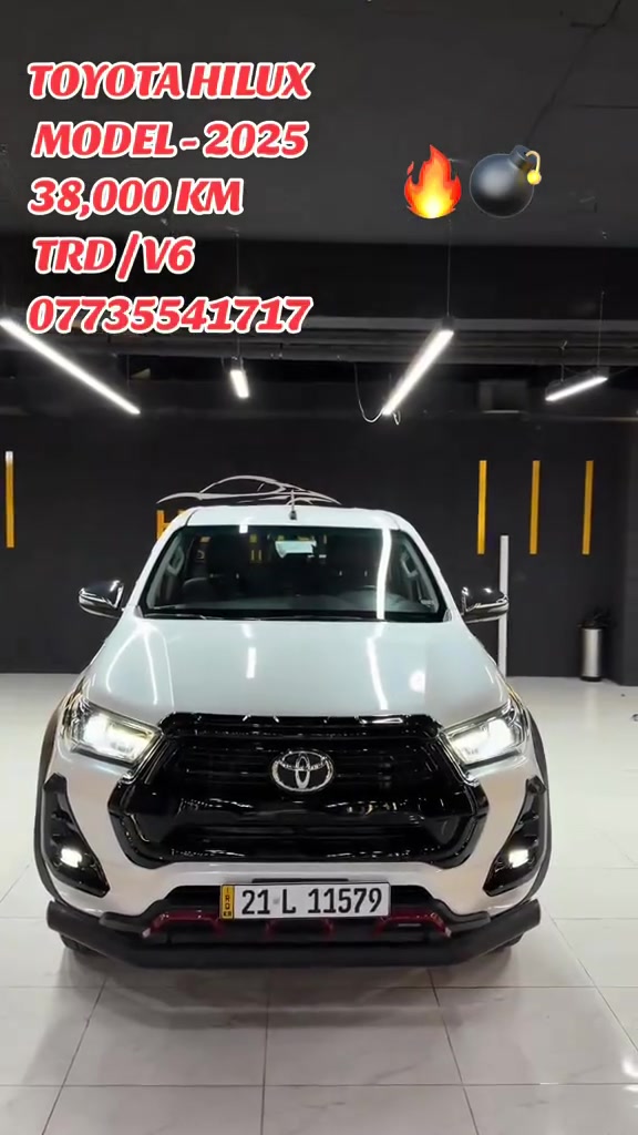 TRD 2025
ماشی 38 الف حقیقی 
مکفول کفالە عامە 
رقم سلیمانیە بسمی تحویل نفس الیوم
سعر  388 ورقە
***********
