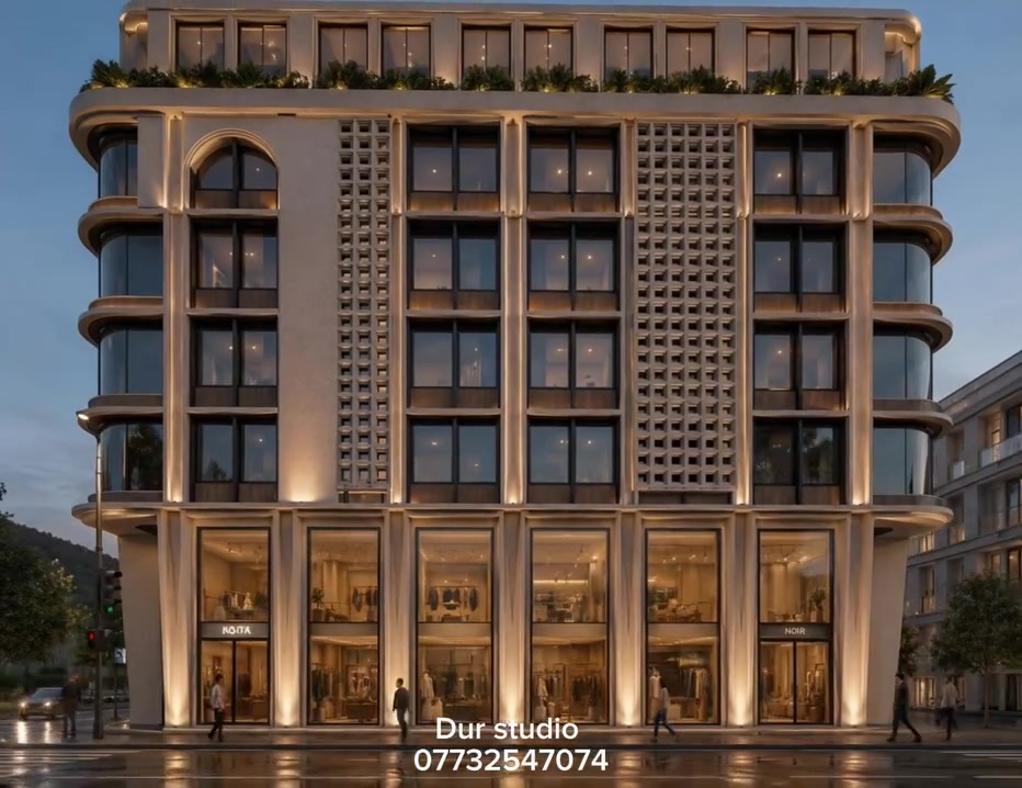 تصميم مبنى تجاري في محافظة كربلاء العزيزة
المعمارية حوراء الصحن
***********
