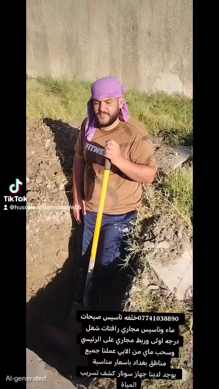 ***********خلفه تأسيس صيحات ماء وتأسيس مجاري رافتات شغل درجه اولى وربط مجاري على الرئيسي وسحب ماي من الابي عملنا جميع مناطق بغداد باسعار مناسبة
يوجد لدينا جهاز سونار كشف تسريب المياه
*********** واتساب @إشارة
***********خلفه تأسيس صيحات ماء وتأسيس مجاري رافتات شغل درجه اولى وربط مجاري على الرئيسي وسحب ماي من الابي عملنا جميع مناطق بغداد باسعار مناسبة
