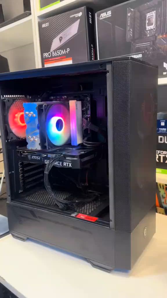 تجميعة جوه المليون  i5 12400f H610m Ram 16gb 2*8 xpg M.2-512gb adata Hdd 1tb  Psu 650w Case 4fan rgp السعر 975,000 مع ضمان لمدة 6 اشهر العنوان بغداد السيدية/شارع المركز للتواصل *********** #العراق #بغداد #تجميعات #pcgaming #حاسبات 
